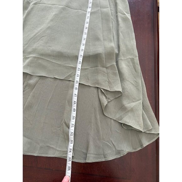 Joyfolie NWT Boho Crystal Maxi Dress in Army Green Size Small - Picture 11 of 14